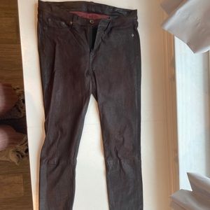 Rag and bone leather pants
